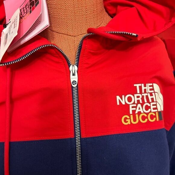 Men’s Gucci X North face cotton jacket size XS fits like medium made in Italy - Picture 4 of 12